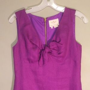 Kate Spade Purple Linen Dress